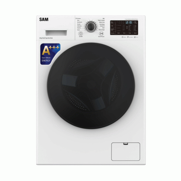 ماشین لباسشویی سام الکترونیک مدل BL-P1465W ظرفیت 9 کیلوگرم - تصویر 1