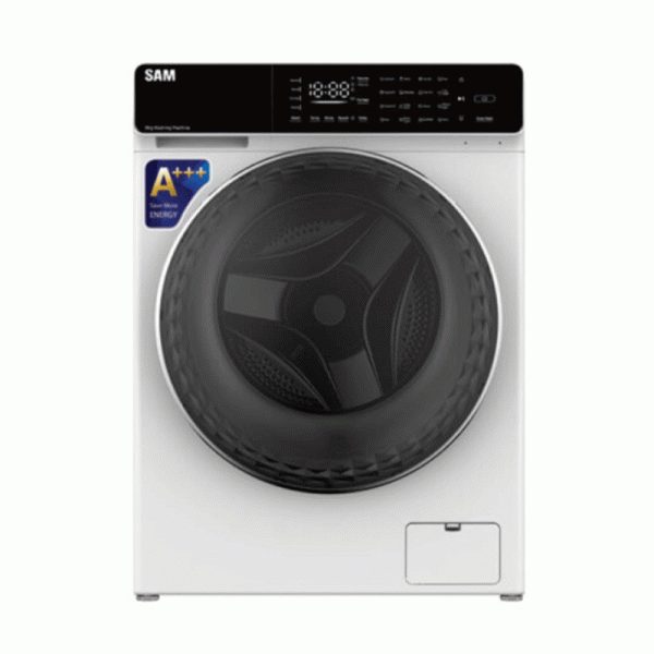ماشین لباسشویی سام الکترونیک مدل DD-P1485W ظرفیت 9 کیلوگرم - تصویر 1